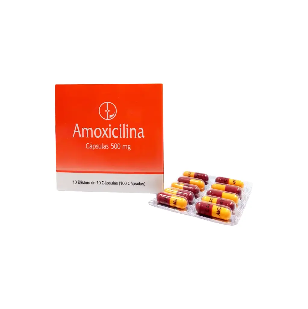 Amoxicilina 500 Mg x 100 Caplin Point